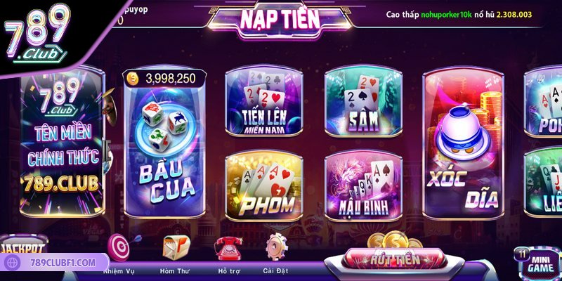 Game bài luôn là lựa chọn hàng đầu của người chơi giải trí