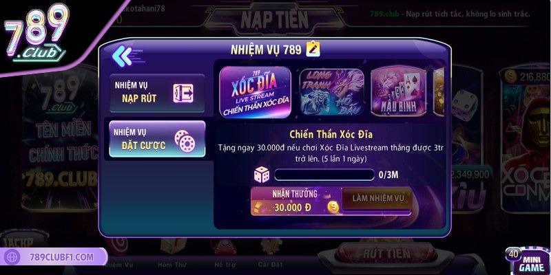 Nền tảng liên tiếp tặng tiền cho thành viên hoàn thành nhiệm vụ